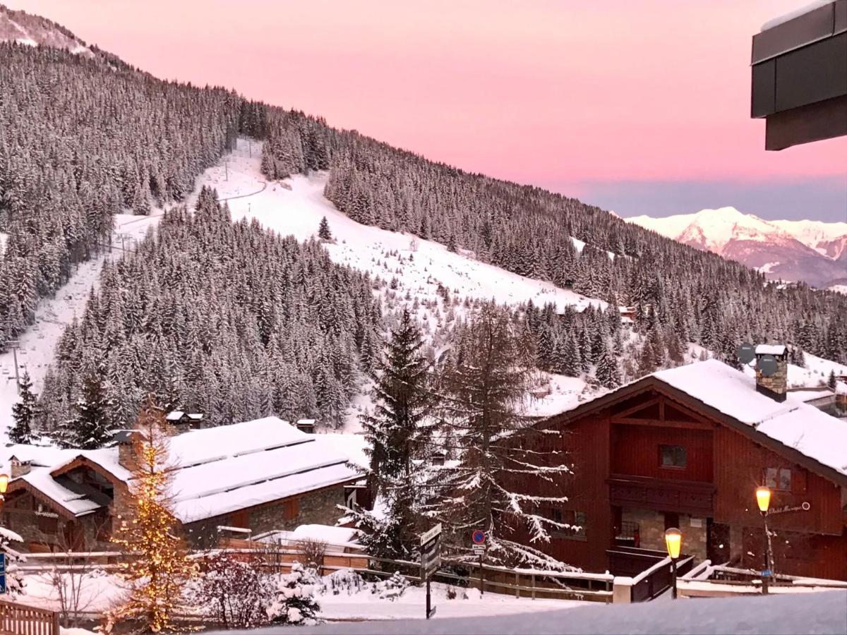 Penthouse L'Ourse Bleue - Sauna Privatif - Acces Direct Aux Pistes Apartment Courchevel Exterior photo