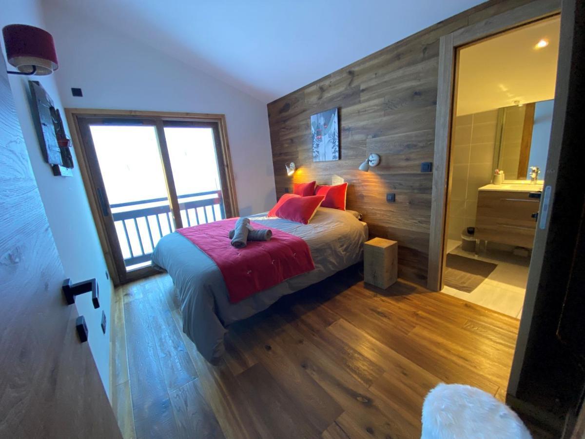 Penthouse L'Ourse Bleue - Sauna Privatif - Acces Direct Aux Pistes Apartment Courchevel Exterior photo